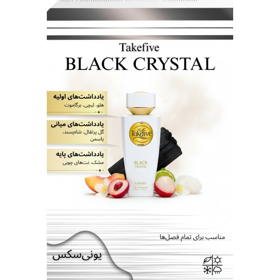 TAKEFIVE BLACK CRYSTAL 