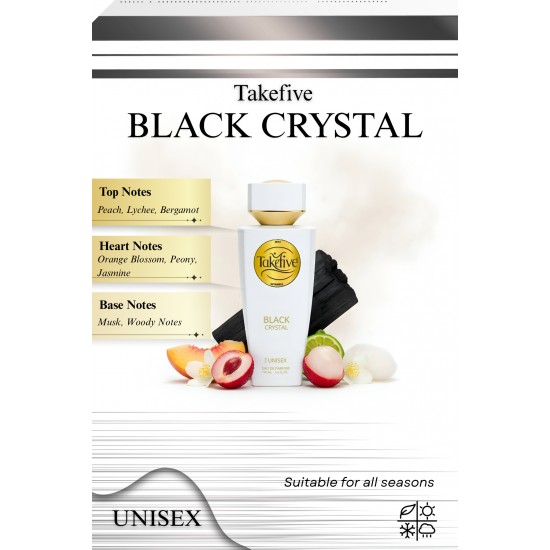TAKEFIVE BLACK CRYSTAL 