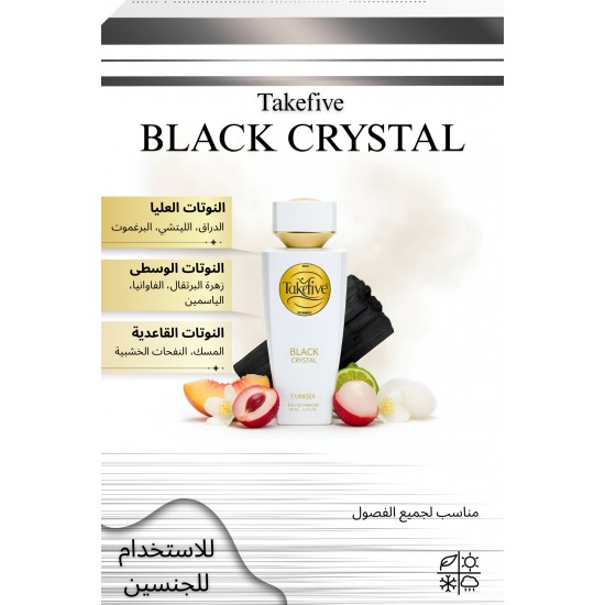 TAKEFIVE BLACK CRYSTAL 